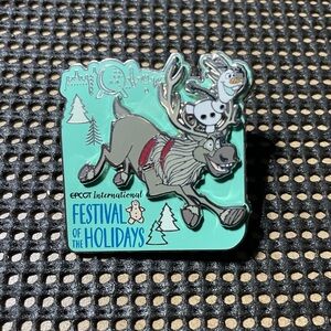 EPCOT Festival of the Holidays Pin - Green